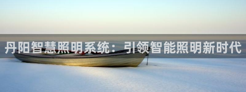千亿国际的官网入口：丹阳智慧照明系统：引领智能照明新时代