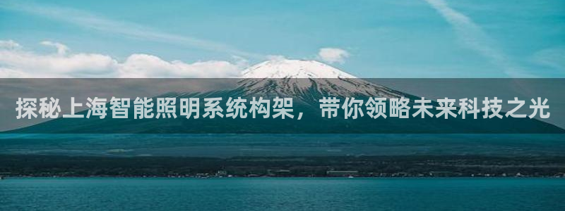qy866千亿国际:探秘上海智能照明系统构架,带你领略未来科技之光