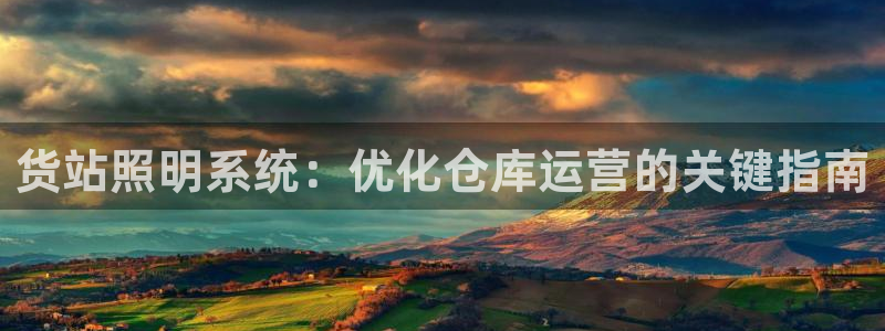千亿国际是做什么的:货站照明系统:优化仓库运营的关键指南